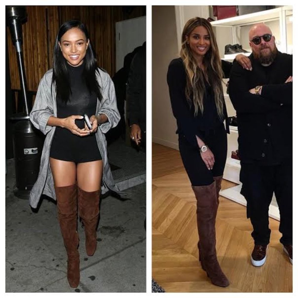 7.5  Giuseppe Zanotti,  brown suede boots, over knee boots, IT 38